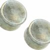 blue palm jewelry Blue Palm Jewelry Pair Of White Labradorite Stone Double Flare Concave Stone Ear Plugs Expander Gauges 2Ga - 1 Inch E604 Body Piercing Plugs