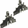 Mystic Metals Body Jewelry Mystic Metals Body Jewelry Pair Of 316L Stainless Steel Hanging Bat Ear Weights (Ps-300) Body Piercing Plugs