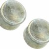 Pierced Owl Pierced Owl - Natural White Labradorite Concave Stone Double Flared Saddle Plug Gauges, Sold As A Pair Body Piercing Plugs