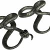 Mystic Metals Body Jewelry Mystic Metals Body Jewelry Pair Of 316L Stainless Steel Slithering Snake Hangers (Ps-296) Body Piercing Plugs