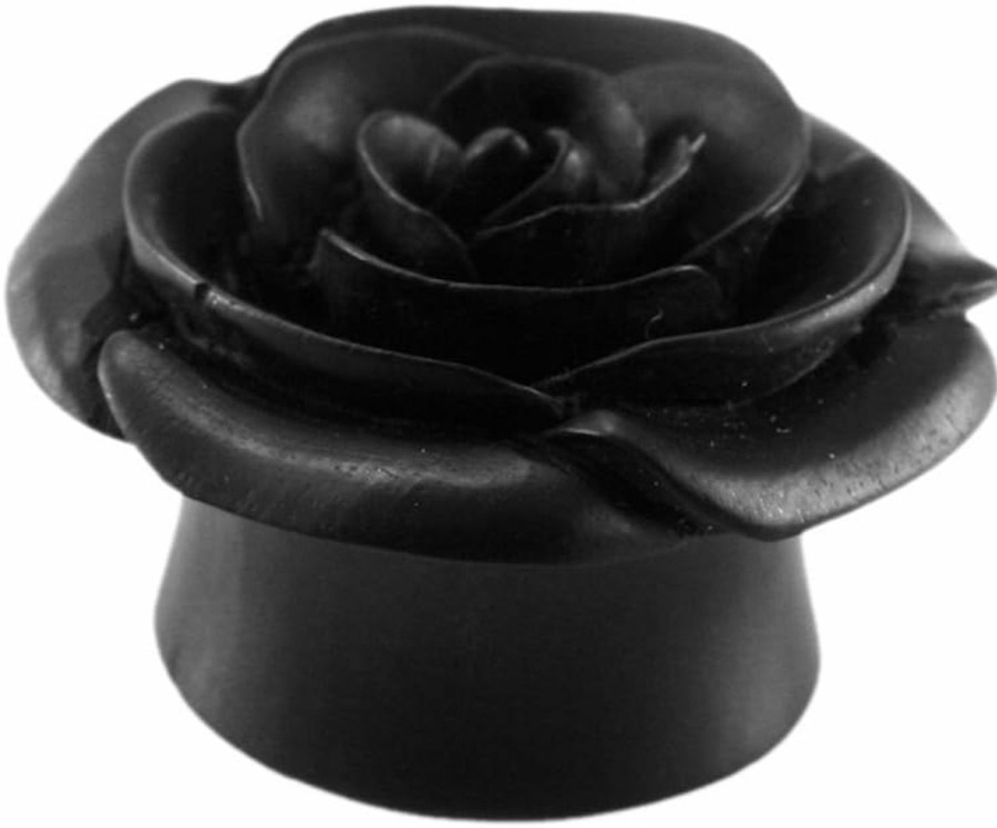 WildKlass Jewelry Rosebud Smooth Wildklass Plugs (Sold As Pairs) Body Piercing Plugs