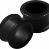 BanaVega Banavega 2Pcs Silicone Black Double Flared Saddle Earring Ear Ring Stretcher Lobe Gauge Tunnel Plug Piercing Jewelry See More Sizes Body Piercing Plugs