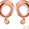 DOEARKO Doearko 2Pcs Fashion Hooks Curve 316L Stainless Steel Hypoallergenic Ear Weight Hangers Plugs Diy Dangles Body Piercing Jewelry 4Mm (6G) To 10Mm (00G) Body Piercing Plugs