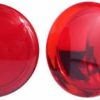 blue palm jewelry Blue Palm Jewelry Pairs Of Red Glass Single Flare Plugs With O Rings Sizes 8Ga-13/16 E610 Body Piercing Plugs