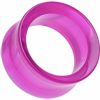 Freedom Fashion Freedom Fashion Basic Acrylic Double Flared Ear Gauge Tunnel Plug (Sold By Pair) Body Piercing Plugs