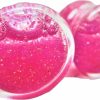 Pierced Republic Pierced Republic Pink Glitter Liquid Filled Ear Plugs - Double Flared - 6 Sizes - Pair Body Piercing Plugs