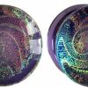 So Scene Soscene Sparkle Galaxy Double Flared Glass Plugs Body Piercing Plugs