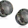 Pierced Owl Pierced Owl - Multicolor Aurora Borealis Sparkle Swirl Galaxy Double Flared Glass Plugs, Sold As A Pair Body Piercing Plugs