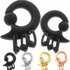 MoDTanOiz - Flesh tunnels Modtanoiz Ear Weight Steel Ball Closure Dangle Captive Bead Ring 100% Guaranteed Of The Meterials Available Size 8G (3Mm) To 1/2\" (12Mm) Please Choose Size And Color (1 Pair Only) Body Piercing Plugs