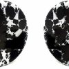 So Scene Soscene Ear Gauges Black Imperial Jasper Organic Stone Plugs Body Piercing Plugs