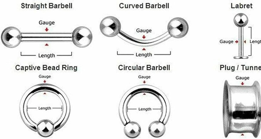 Generic Pair 6G (4Mm) Clear Acrylic Plugs Double Flare Gauges Solid Saddle Thin Ear Flesh Tunnels (2Pcs) Body Piercing Plugs