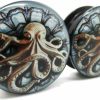 Pierced Republic Pierced Republic Kraken Octopus Ear Plugs - Acrylic Screw-On - 12 Sizes Pair* Body Piercing Plugs