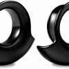 Vankula Vankula Simple Fashion Hypoallergenic Stainless Steel 0G 2G Plugs Ear Gauges Tunnels Piercing Expander Stretchers Fashion Body Jewelry Body Piercing Plugs